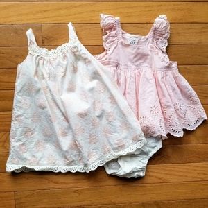 Bundle of baby Gap dresses
